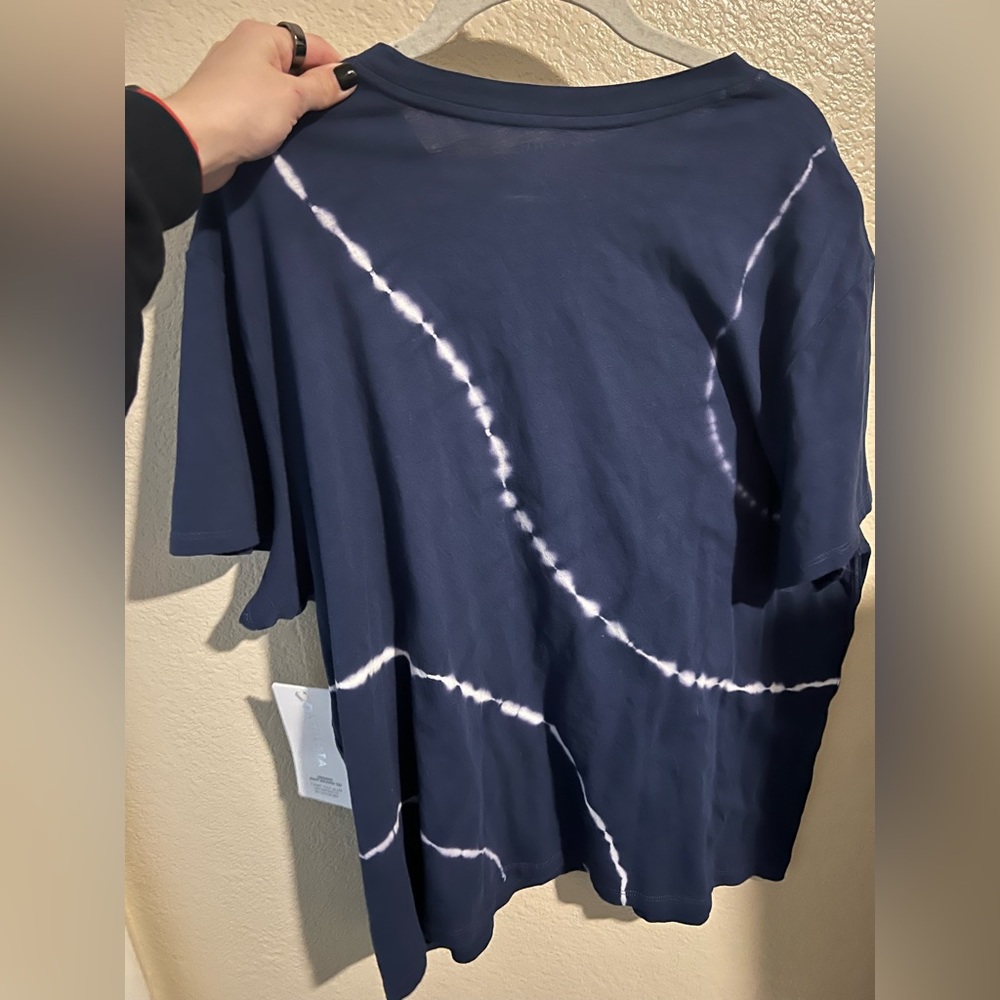 NWT ATHLETA T SHIRT TIE DYE